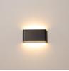 Ultra-thin Modern LED Wall Light: Waterproof Minimalist Fixture for Outdoor, Bedroom, and Living Room.