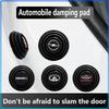 Car Silicone Door Shock Stickers Absorber Soundproof Buffer Pier Car Accessories For Opel crosa d astra h astra j zafira b mokkaastra vivaro astra g