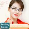 Old-fashioned Eyeglasses Trendy Style For Youthful Female No-screw Bag Floral Pattern Suitable For Middle-aged And Elderly 1900