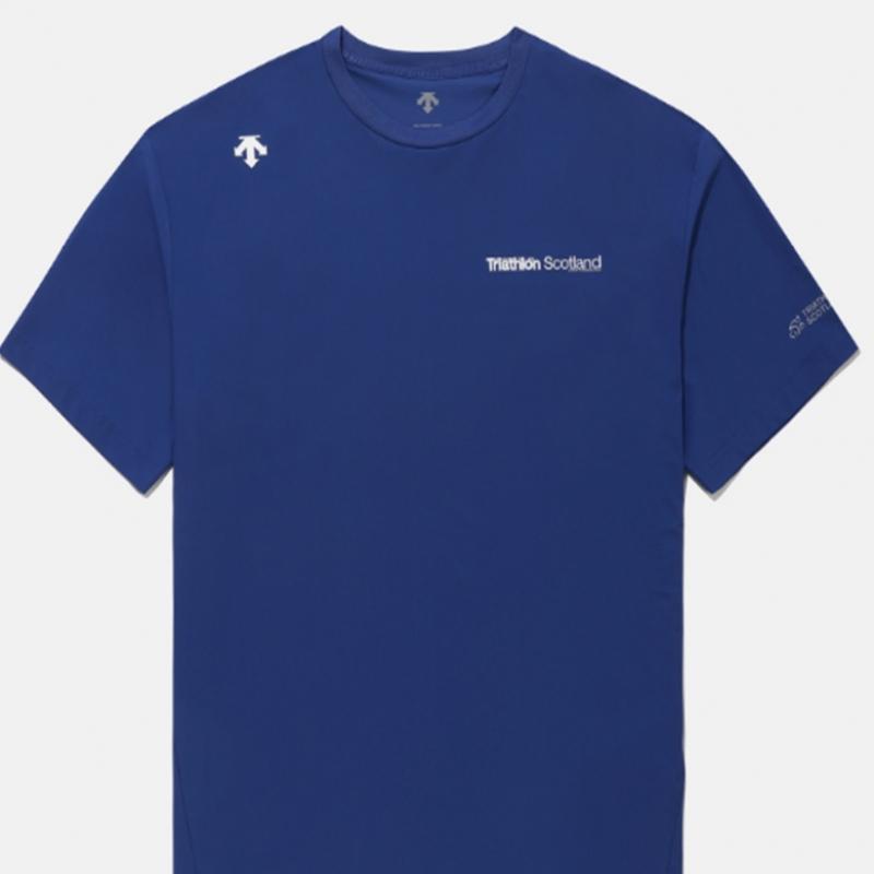 DescenTe Sco Loose FiT T shirT B1 sq221iTs55 Blk0 Blk0 Blu0 whT0