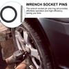 5/50Pcs O Ring Rubber Sealing Washer Black Gasket Oil Resistant High Temperature Ring with Spring Clip Wrench Component Tools