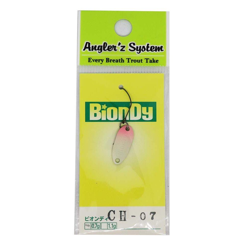 Angler'z System Spoon Biondi 0.7g CH-07 Trout Fishing Lure Rolling Action