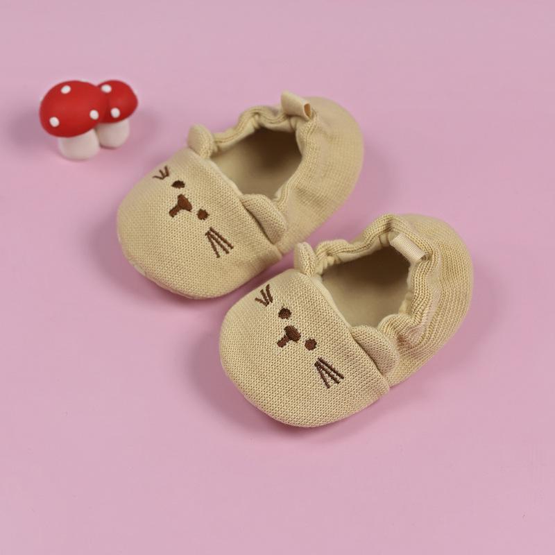 

Cartoon Knitted Wool Non-slip Baby Walker Shoes for Toddlers (0-1 Year) 11cm (0-4 months)