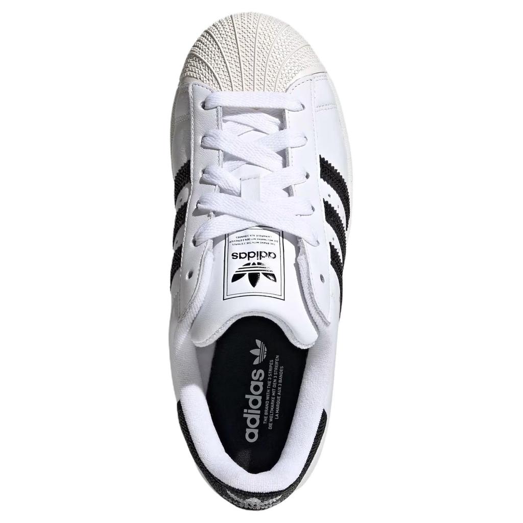 adidas  Superstar II Cloud White Core Black Off White Women Sneakers HQ2285