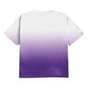 Men Gradient Color T-Shirt Short Sleeve Round Neck Summer Top Plus Size Urban Style Loose Tee Shirt for Daily Wear Party Office Beach
