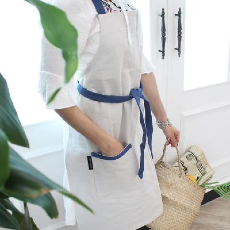 Solid Twill Apron 65x80 beige