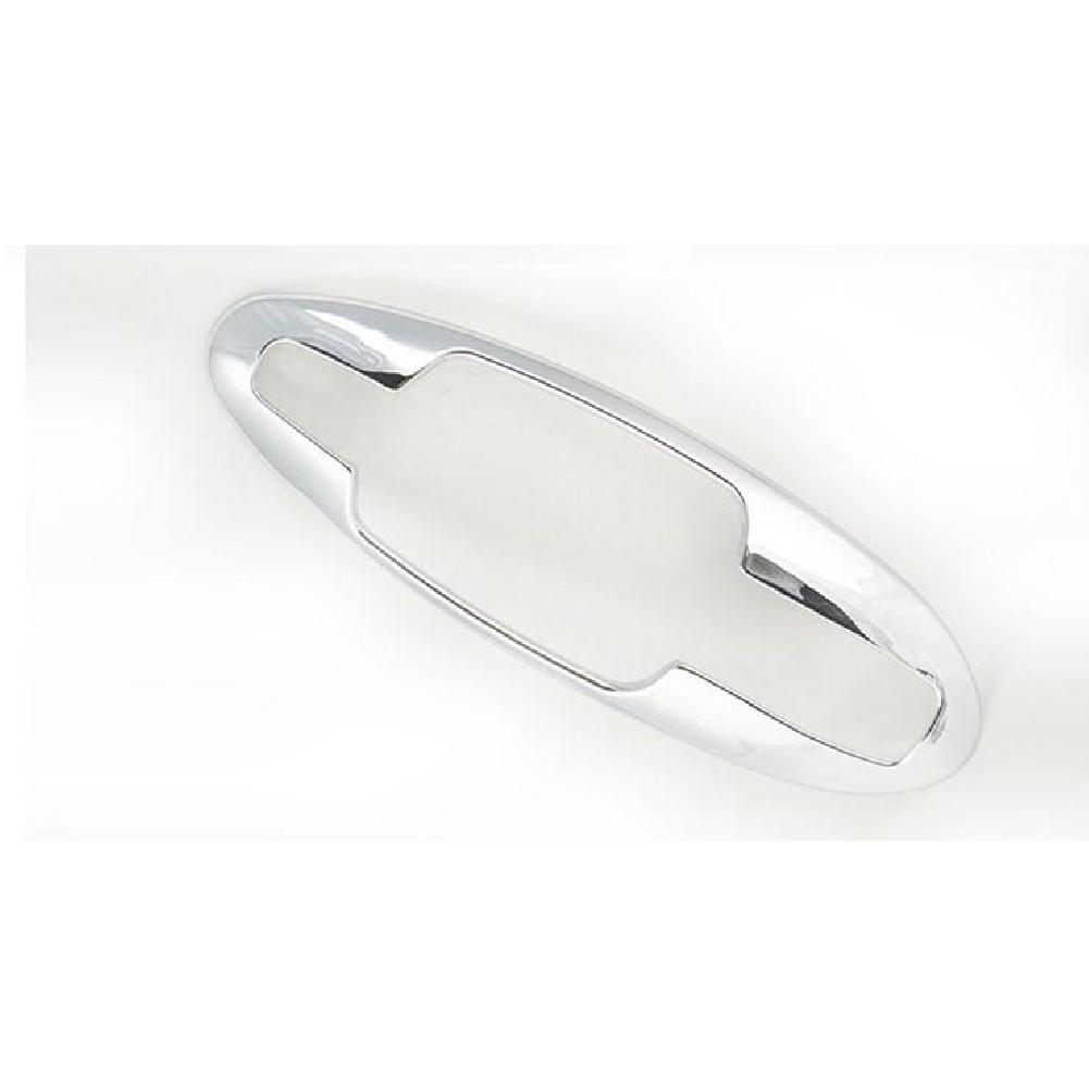 FUNDUOO Pro Hyundai Sonata 2002 2003 2004 2005 Nová chromovaná klika dveří auta + Nálepka s lemem krytu misky na pohár se dvěma