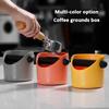 Mini Coffee Grounds Powder Bucket 0.45L Espresso Knock Box Coffee Grind Powder Dregs Recycling Bin Container Coffee Accessories