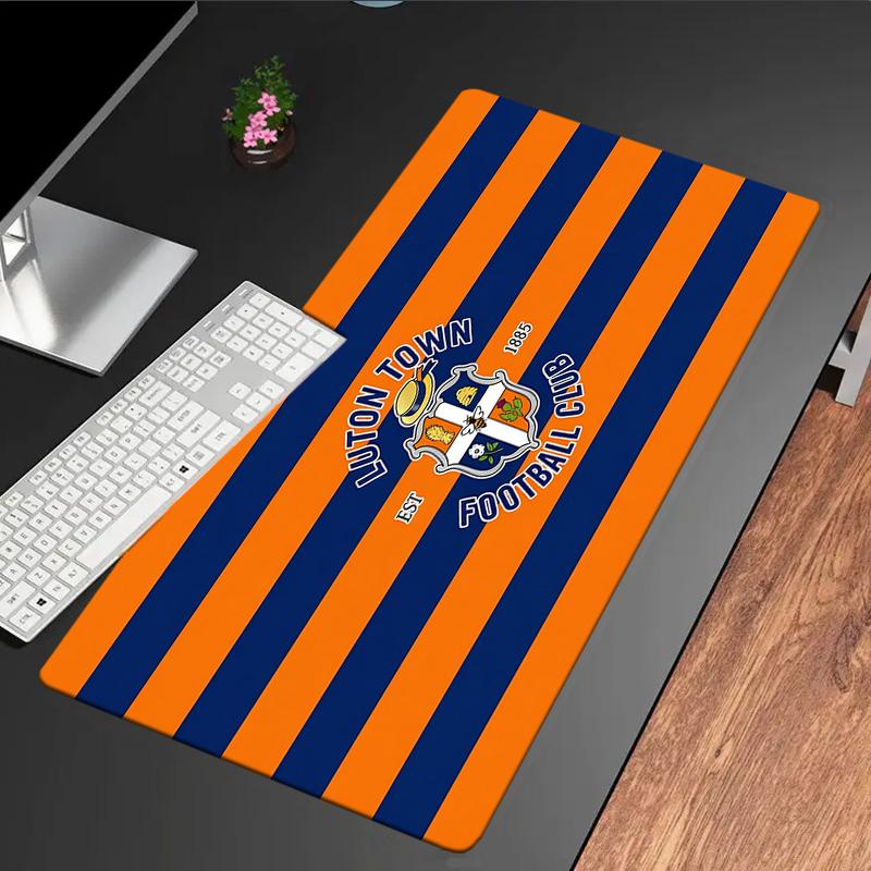 Luton Town Crest Mouse Pad, Rubber Base, Mouse Pad for Gamers and Office Use, Gaming Desk , Easy To Clean Mat Christmas fan gifts