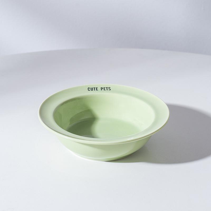 Cerc Bowl Pet Bowl With Iron Stand Protect Cervical Spine Small Size Dog Bowl Smart Bowl For S Pet Supplies