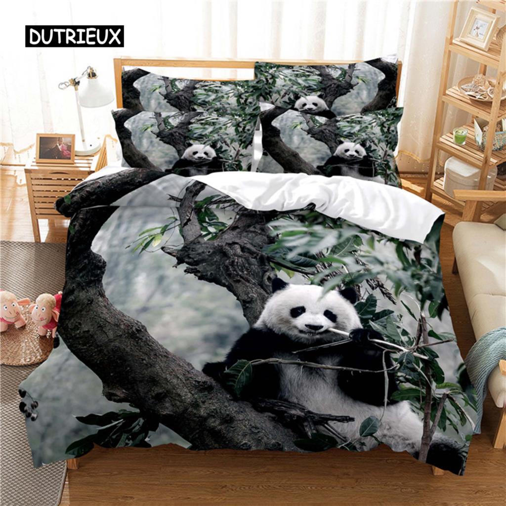 National Treasure Panda Bedding Set Duvet Cover Set 3d Bedding Digital Printing Bed Linen Queen Size Bedding Set Fashion Design
