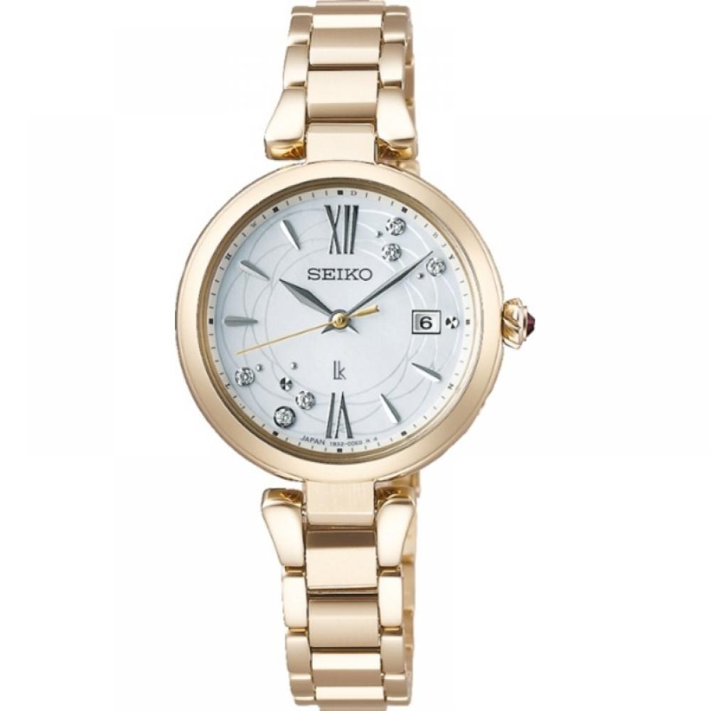 

SEIKO ограниченное количество 700 штук [коррекция солнечных радиоволн] Lukia LUKIA SSQW084 ограниченная модель сотрудничества edenworks [подлинный]