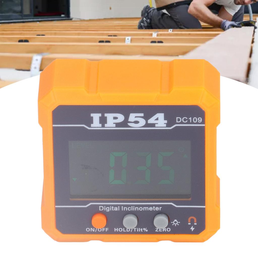 Inclinometer Digital Display Auto Shutdown Magnetic Level Angle Finder Gauge Tool