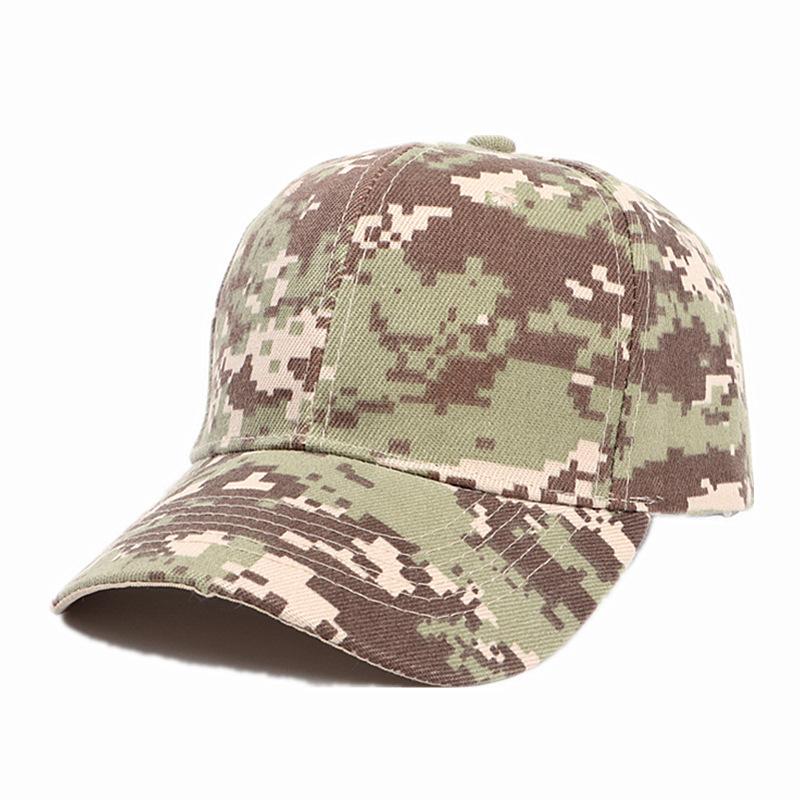 Baseball Cap Men's Sun Hat Fishing Baseball Cap Outdoor Camouflage Sun Hat Military Training Sports Team Building Middle Aged Hat