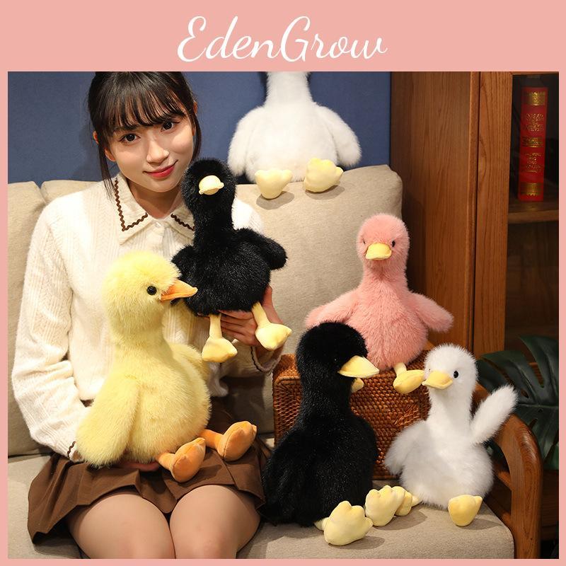 Yellow Duck Plush Toy Animal Stuffed Doll Bedroom Decoration Kids Gift Cute