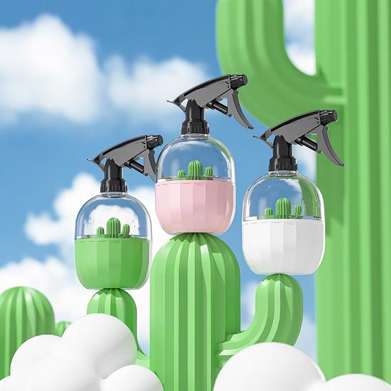 Plant Mister Bottle Spray Bottle with Adjustable Nozzle Mini Cactus Fine Mist Spray Bottle for Hairstyling Cleaning Watering Plants Disinfection