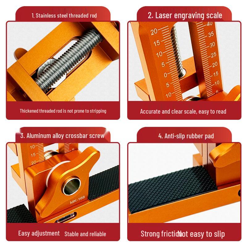 Multifunctional Cabinet Door Installation Positioner & Rebounder