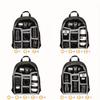Multifunctional Photography Backpack With Laptop Compartment, DSLR Mirrorless Camera Bag For Sony Canon Nikon Drone Storage Protective Case