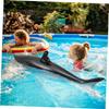 Aufblasbare Delfin- und Haifisch-Poolspielzeuge mit Sternenhimmel-Design - PVC Schwimmende Sommer-Schwimmzubehör für Strandpartys Poolspielzeuge