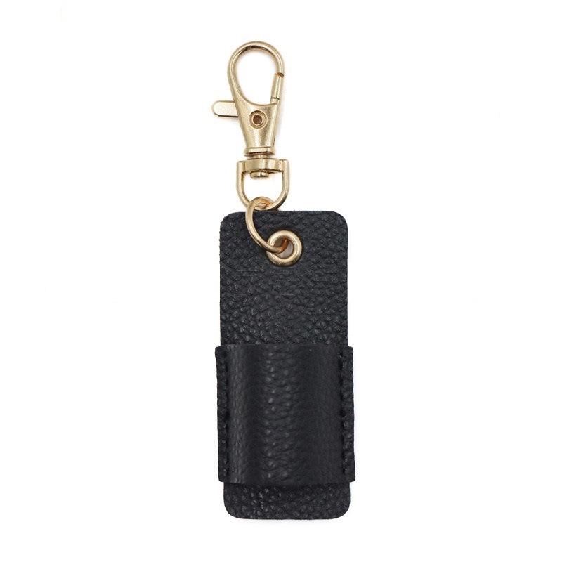 Neck Nurse Pen Clip Portable Keychain Compact Leather Pen Holder Office Pen Storage Clip