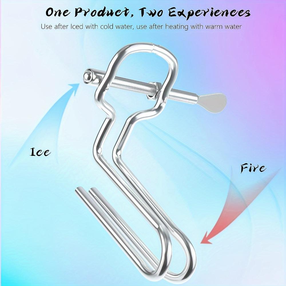 Adjustable Huge Stainless Steel Anal Dilator Metal Vaginal Speculum Fisting Vaginal Dilator Anal Training dildos Adult Sex Toys