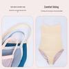 Adult Ballet Dancewear: Color Block Cross Strap Practice & Exam Leotard