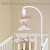 Kakiblin Organic Cotton Musical Baby Mobile - Anti-Strabismus Hanging Umbrella Crib Decor