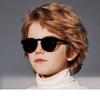 Kids Round Polarized Sunglasses for Boys Girls TPEE Unbreakable Flexible Frame UV400 Protection Age 3-10