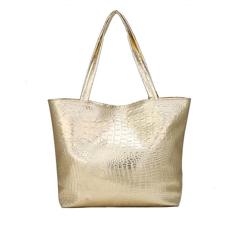 Dámské kabelky přes rameno Velkokapacitní PU kůže Retro Krokodýlí vzor Kabelka Módní podpaží Shopper Totes pro dropshipping