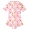 Girls' Quick-Dry Sun Protection One-Piece Swimsuit - Cute Swimwear for Kids