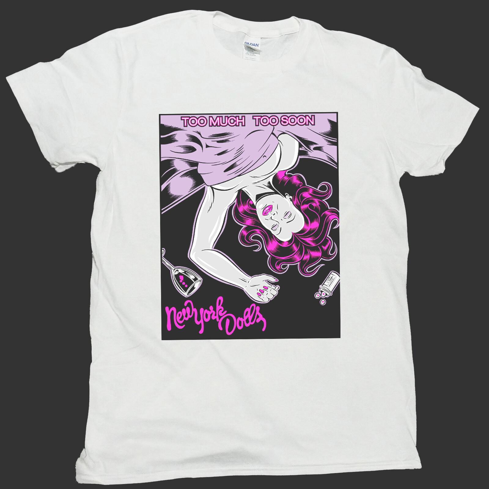 

NEW YORK DOLLS PUNK ROCK T-Shirt Mens Womens Tees Top unisex S-3XL L