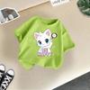Children's Short-sleeved Boys'  Girls' T-shirts Cotton Summer Casual Tops