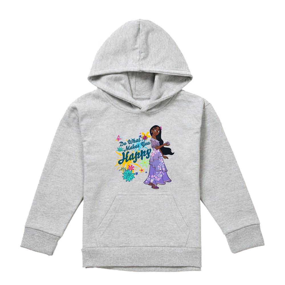 Encanto Childrens/Kids Do What Makes You Happy Isabela Heather Hoodie