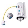 Wassertank Dual-Flush Füll- und Entleerungsventile Spül-Druckknopf Wassertankteil für Universalsitze Toilettenspülventile