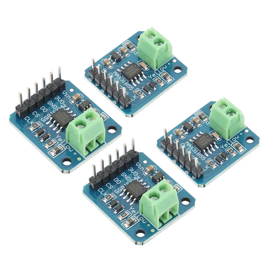 4PCS K Type Thermocouple Module Temperature Sensor Board 200 celsius to 1350 celsius SPI Port Digital Output