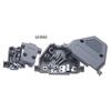 2Set DB9 Adapter Connector Core DB15 DB25 DB37 RS232 Serial COM Plug Connectors Hole/Pin Female Male Port Socket D Sub DP9