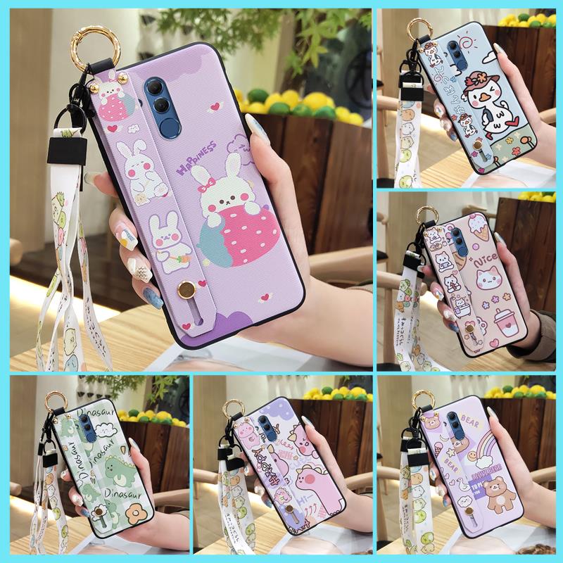 Protective Ring Phone Case For Huawei Mate 20 Lite Dirt-resistant Phone Holder Fashion Design Soft case Back Cover Cute