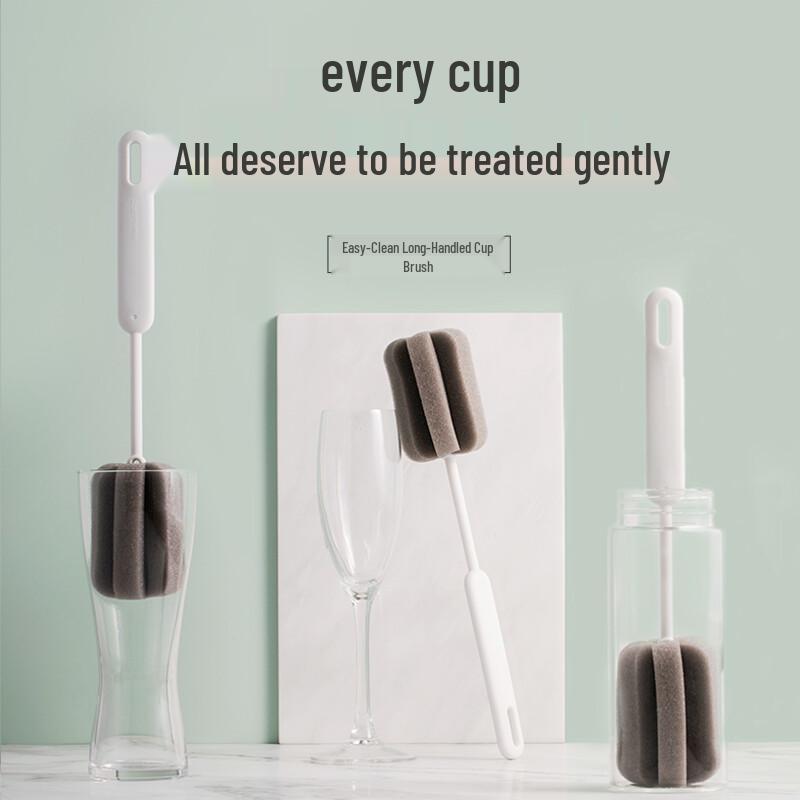 Schwammbecher- und Flaschenreinigungsbürsten-Set