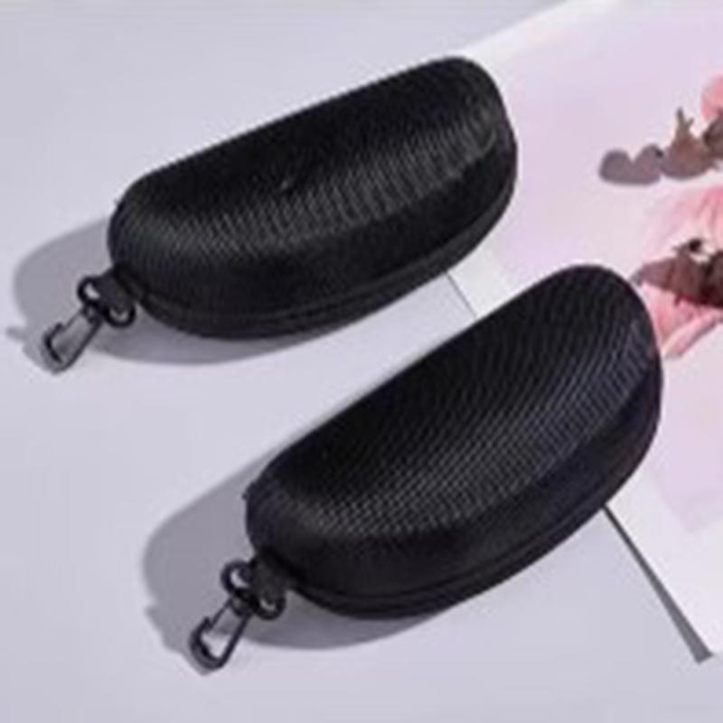Portable Hard Oxford Cloth Zipper Box Eyewear Storage Case Sunglasses Reading Glasses Carry Bag Eyeglass Packaging Case