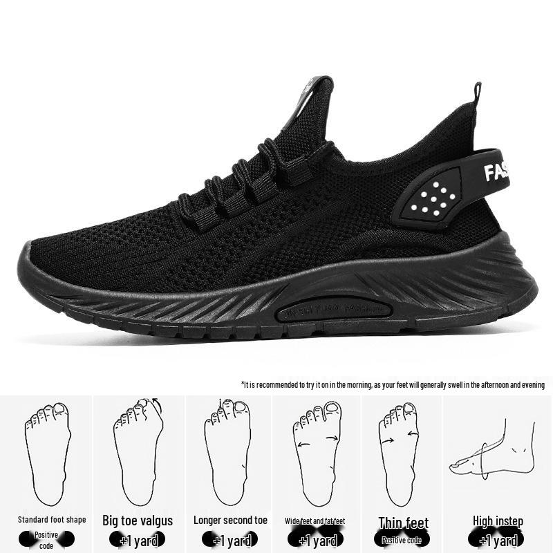 

Women s Flyknit Breathable Mesh Sneakers - Comfortable Plus Size Running Shoe 36