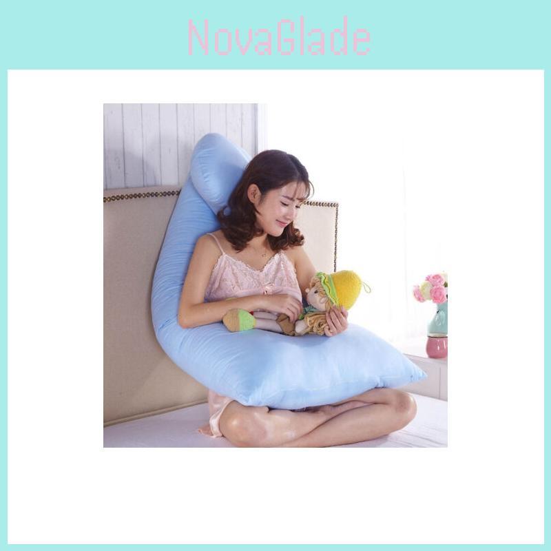 Oversized U Shape Full Body Comfort Pillow Case For Maternity And Pregnancy Support
