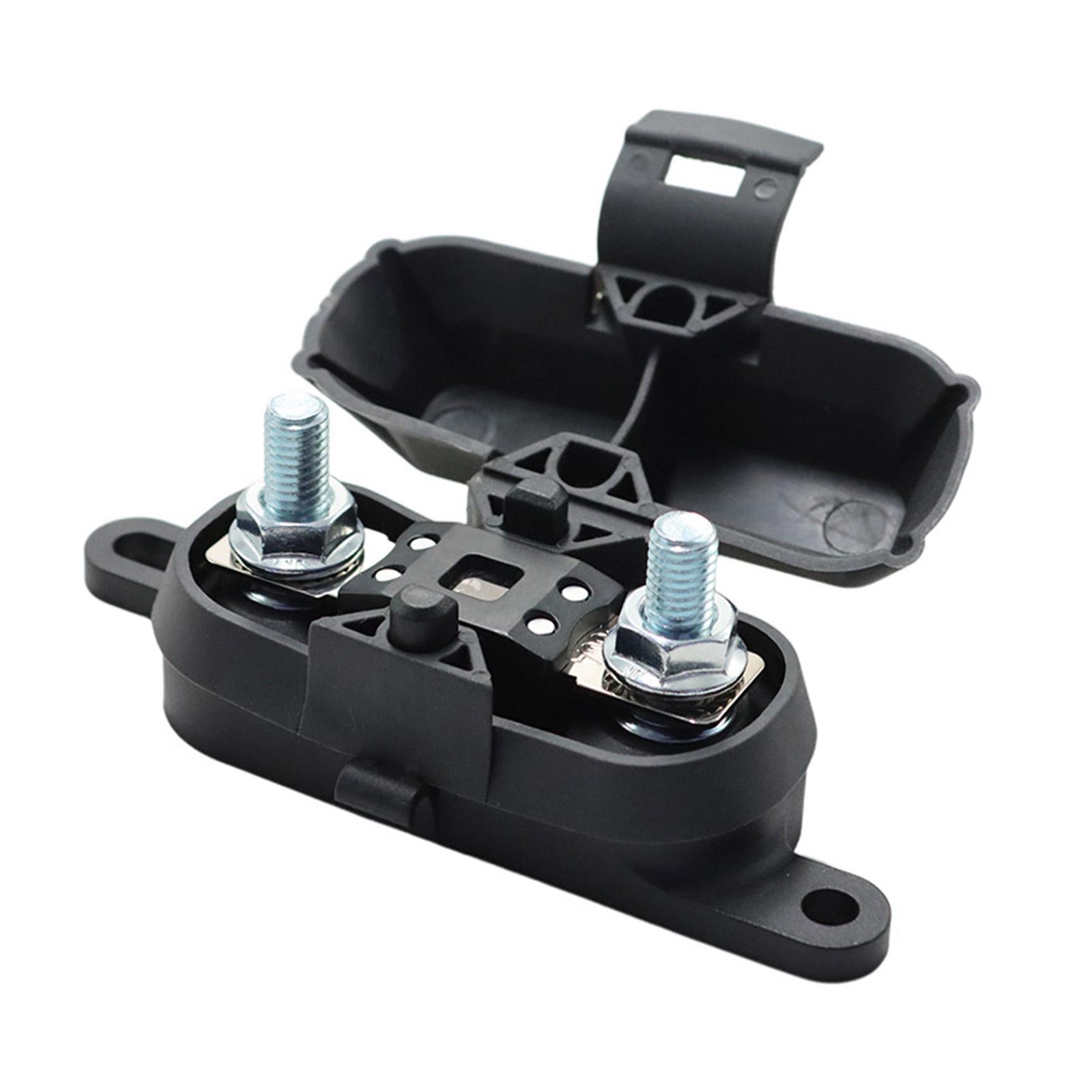 

Automotive Circuit Breaker Box Shockproof Housing Tool Free Car Fuses Box Upgrades Suitable for Car Bike Modifications