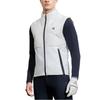 Fila Golf Series Solid Color Sports Stand Collar Down Vest Men Vests Jade-White A11M415906F-WT