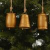 Corrosion Resistant Christams Cow Bells Handmade Christams Bell Pendant  Home Garden Decor