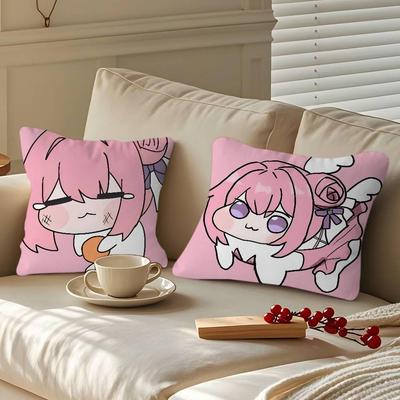 D-Dorothy DORO Cartoon Animation Personalized Pillow Cover Kids Bedroom Wild Party Decor Pillowcase Kid Birthday Shower Gift