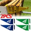 2pcs Beehive Inspection Bracket Beekeeping Tools Support Bracket Bee Hive Perch Frame Holder Durable Bee Hive Frame Accessories