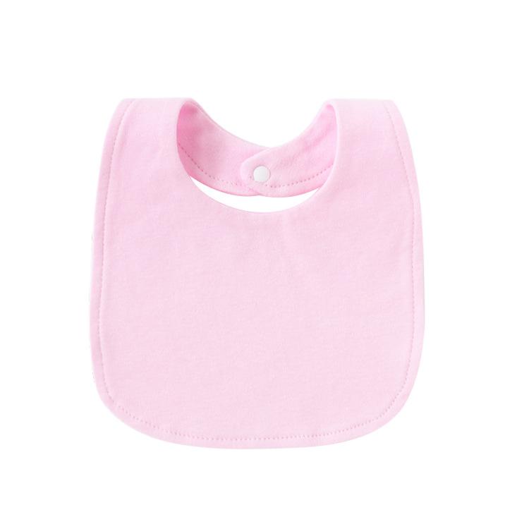 Newborn Baby Bibs Pure Cotton Double Layer Drool Bibs High Absorbency Burp Cloths For Infants Toddlers Soft Skin Friendly