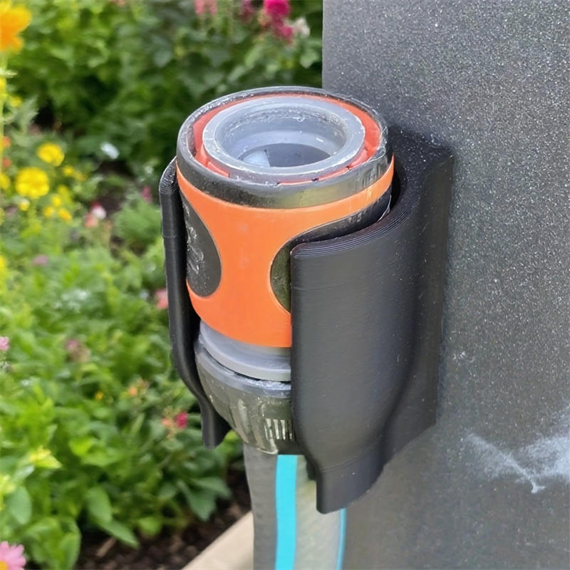 Outdoor Garden Hose Head Holder Wall Organizer Bracket for Lawn Backyard Gardening Tool Storage Accessories