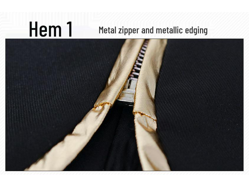 Manzhixin Men's European Court Prince Embroidered Sports Jacket