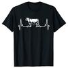 Lustige Kuh-Herzschlag T-Shirts Grafik Baumwolle Streetwear Kurzarm Rundhals Harajuku Landwirt Landwirtschaft T-Shirt Herren
